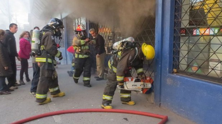 En una emergencia les robaron una herramienta a los Bomberos