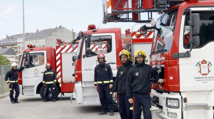 Bomberos de Viveiro, sin calefacción ni agua caliente