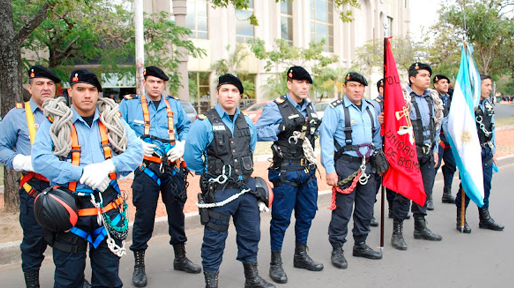 80º aniversario de Bomberos de la policia de Corrientes