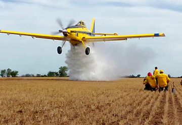 Práctica sobre incendios forestales en La Pampa