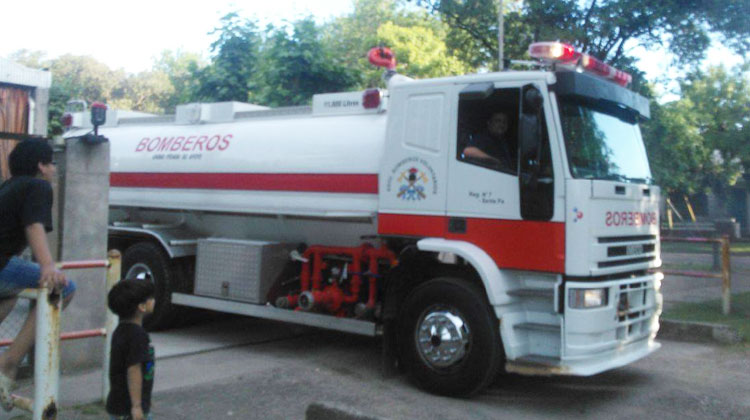 Nueva adquisición de los Bomberos de Funes