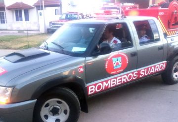 Nueva unidad de Bomberos Voluntarios de Suardi