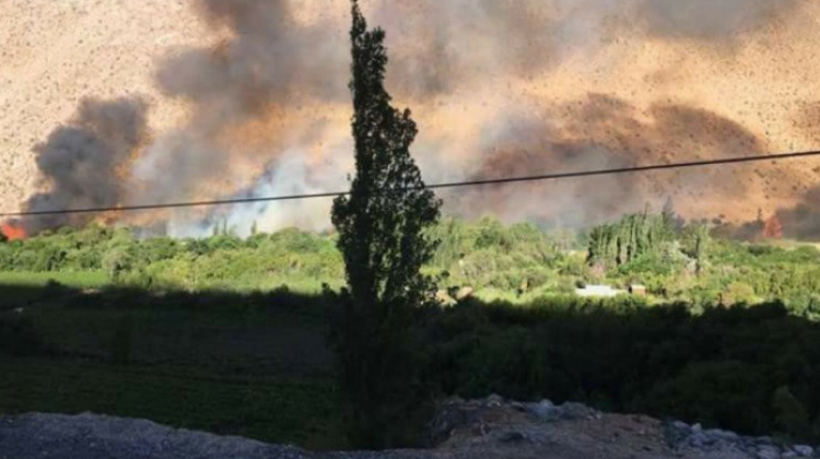 Bomberos de Paihuano claman ayuda para continuar trabajando