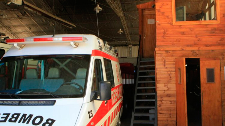 Atacó a cadenazos al cuartelero de los bomberos voluntarios