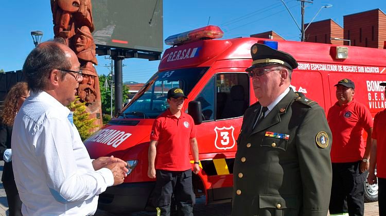 Bomberos de Villarrica tienen una nueva unidad