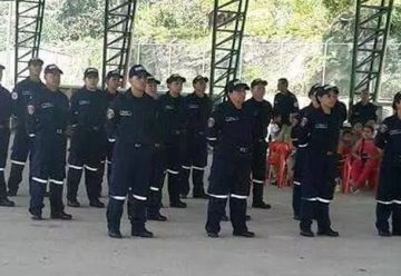 Bomberos voluntarios graduaron nuevos integrantes en Acevedo
