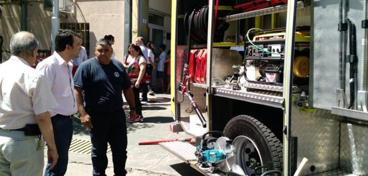 Bomberos de Godoy Cruz tienen nueva autobomba