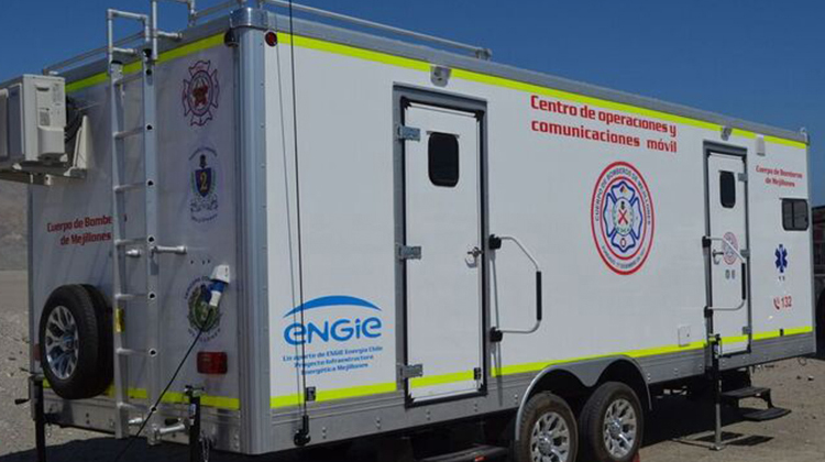 Bomberos de Mejillones recibió un carro de telecomunicaciones