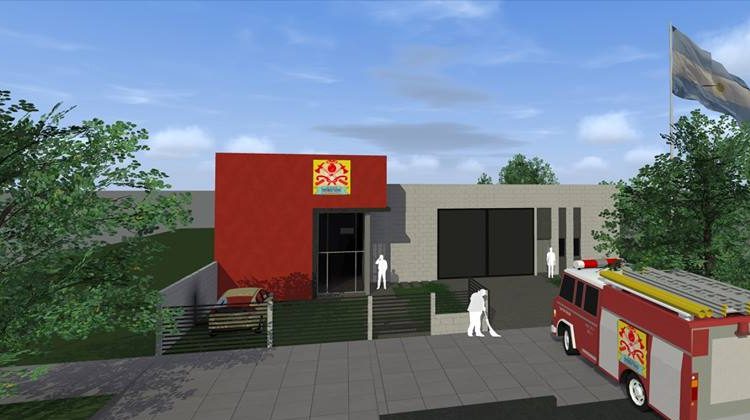 Construirán el futuro cuartel de Bomberos Voluntarios en Florencia