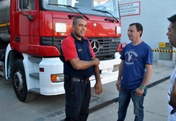 Bomberos Voluntarios adquirieron un camión cisterna