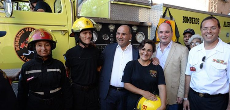 Los bomberos de Alderetes suman una autobomba a su flota