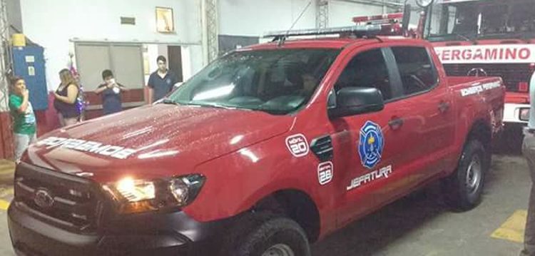 Bomberos Voluntarios de Pergamino adquirió un móvil nuevo