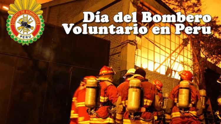 Dia del Bombero en Peru