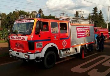 Un nuevo móvil para los bomberos voluntarios de Iguazú