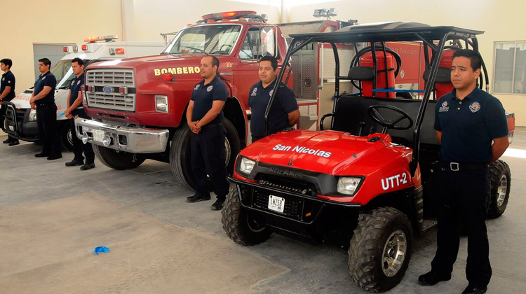 Estrenan estación bomberos de San Nicolás