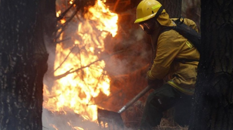 Regresan de Chile los bomberos voluntarios Cordobeses