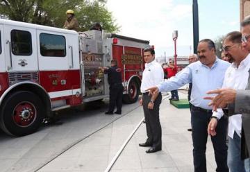Guadalupe Tiene dos nuevas unidades de bomberos