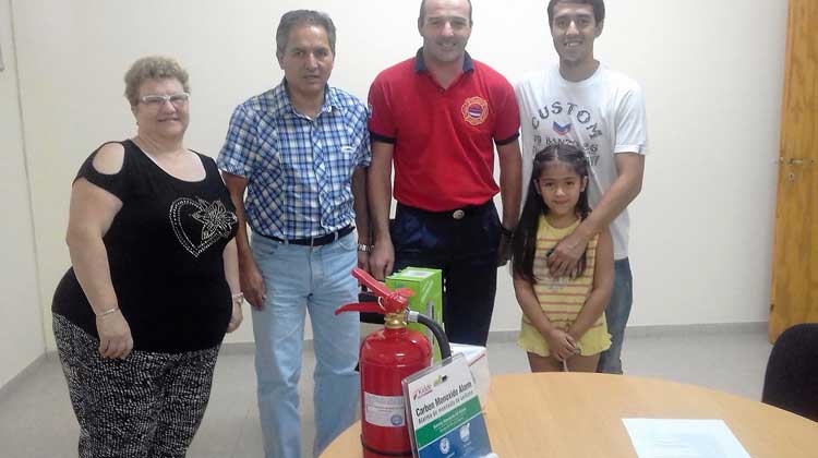 Los Bomberos entregaron los primeros kits de seguridad