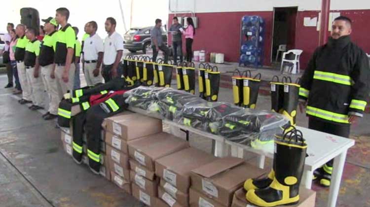 Nuevos equipos para Bomberos de Acapulco