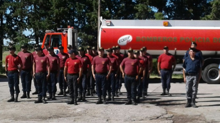 Bomberos de la Policía de San Luis cumplieron 71 años