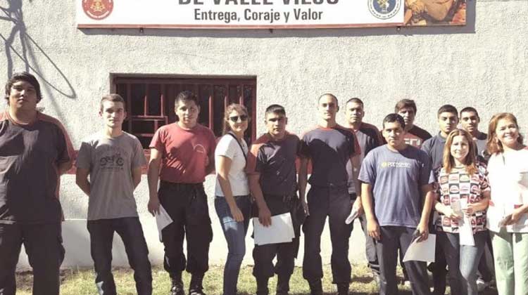 Controles médicos a bomberos voluntarios