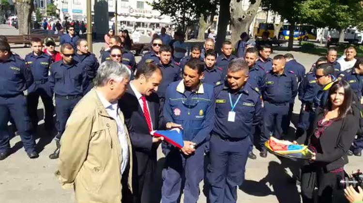 Brigadistas colombianos fueron despedidos con aplausos