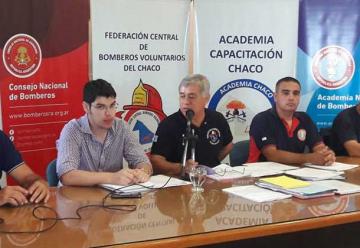 Reunión de la Federación Central de Bomberos Voluntarios del Chaco