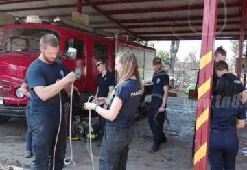 Bomberos de Nicaragua intercambian experiencias