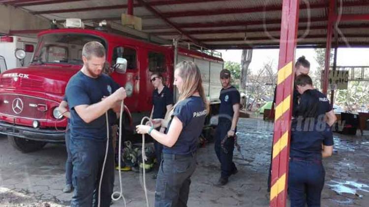 Bomberos de Nicaragua intercambian experiencias