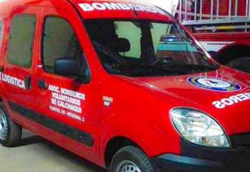 Bomberos de Calchaquí adquieren una nueva unidad de logística