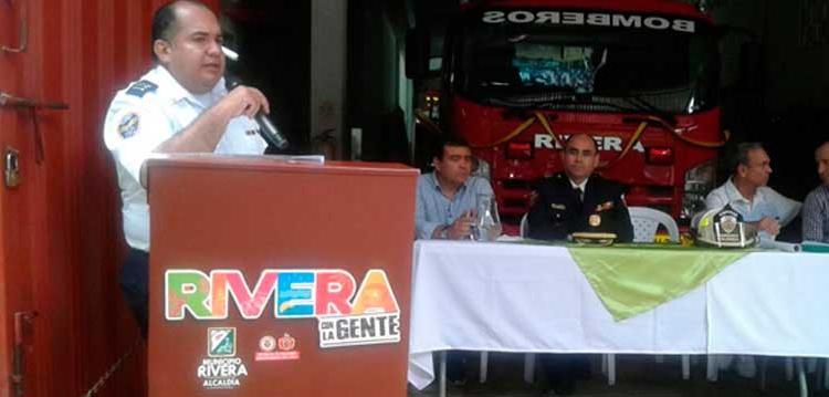 Rivera cuenta con un nuevo vehículo de bomberos
