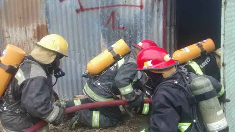 Capacitación de La Federación de Bomberos de Sgo. del Estero