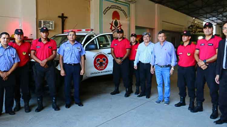 Nuevo equipamiento para reforzar la División Bomberos