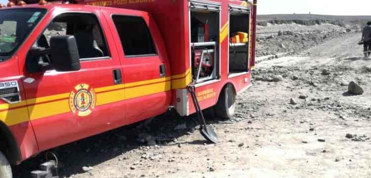 Accidente dejó 6 bomberos lesionados al caer en una zanja