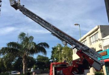 Bomberos y Defensa Civil realizaron un nuevo ejercicio