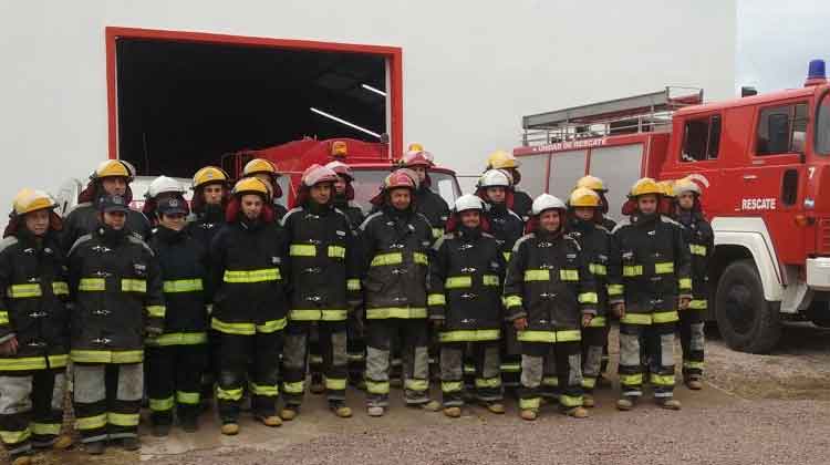 Los bomberos de Felipe Solá celebran su 25º aniversario