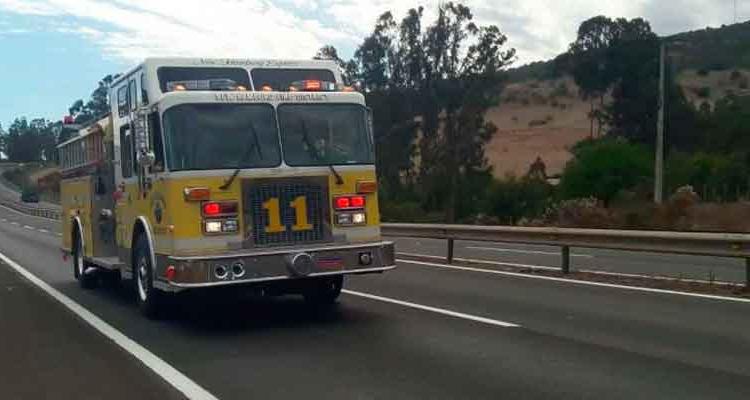 Nuevo Carro para el Cuerpo de Bomberos de La Serena
