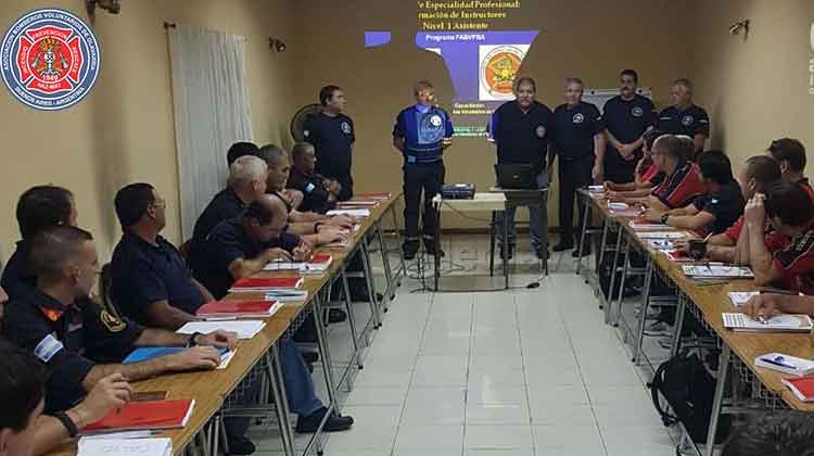 Curso de Instructores CEPI 1 en Bomberos de Olavarria