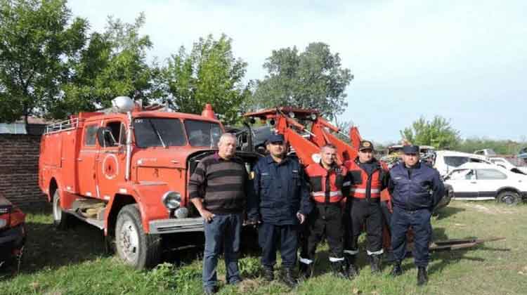Nueva autobomba para Bomberos Voluntarios de Federación
