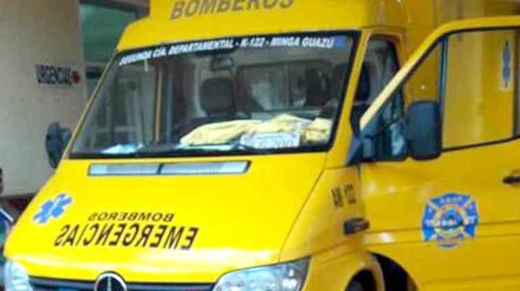 Bomberos piden ayuda para reparar ambulancia
