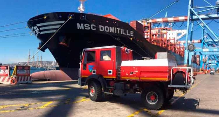 Bomberos de Viña cuenta con un nuevo carro para forestales
