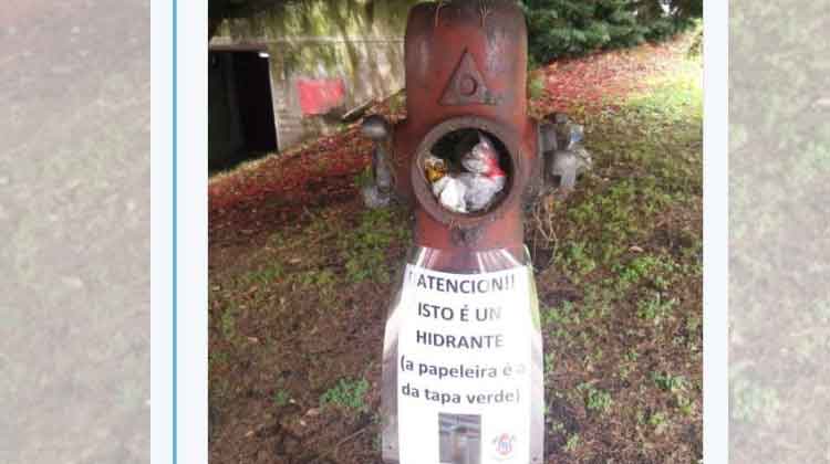 «Adopta un hidrante», la campaña de los Bomberos para defender sus bocas de incendio