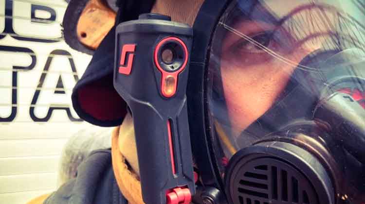 Bomberos se equipan con cámaras infrarrojas