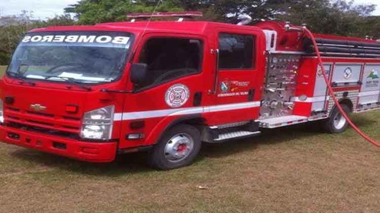 Embargan carro de bomberos del municipio de Ortega