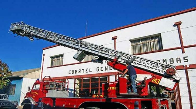 Bomberos de Curicó pierde su carro telescópico