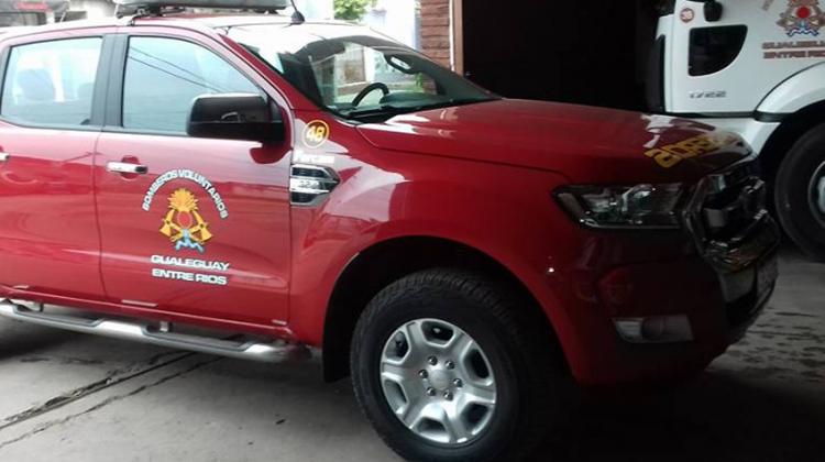 Bomberos de Gualeguay presentaron sus nuevas unidades