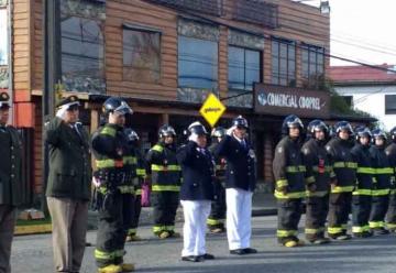 Bomberos de Futrono conmemoró su 75° aniversario