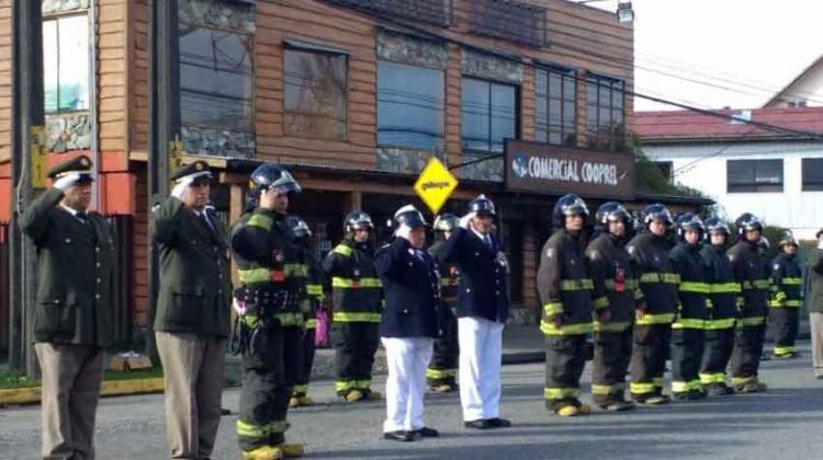 Bomberos de Futrono conmemoró su 75° aniversario
