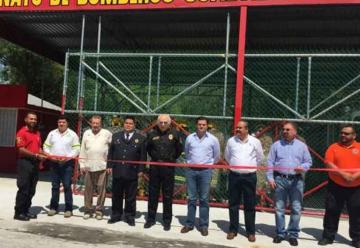 Inauguran quinta estación de Bomberos en Guadalupe