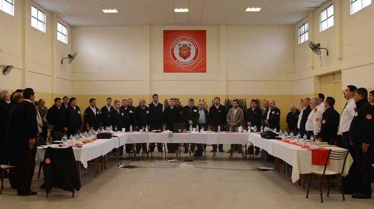 Reunión de Capacitación en Bomberos Voluntarios Almafuerte